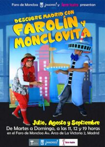 Faro Moncloa. Cartel