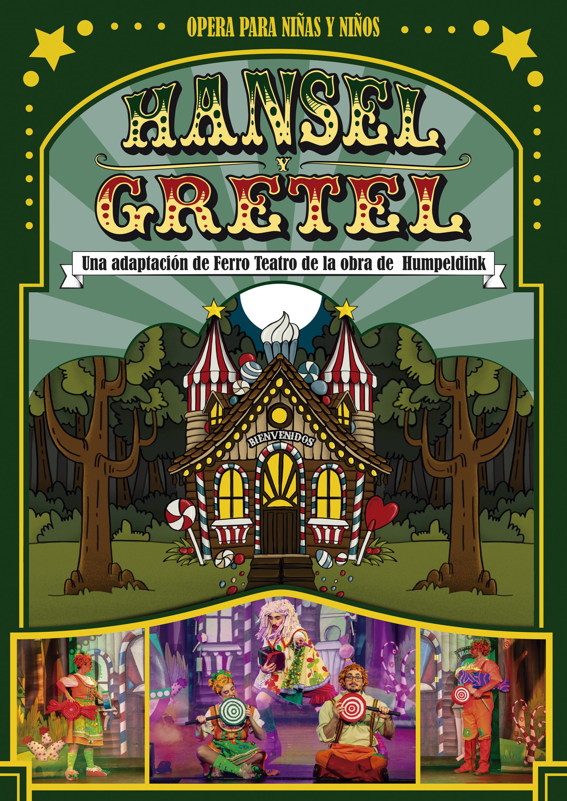 Ópera para niños y niñas : HANSEL Y GRETEL